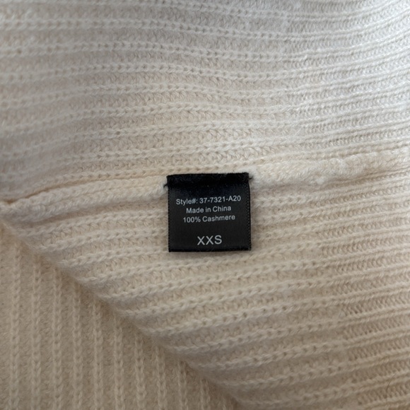 Jenni Kayne Cashmere Cocoon Ivory Sz XXS - Picture 8 of 8